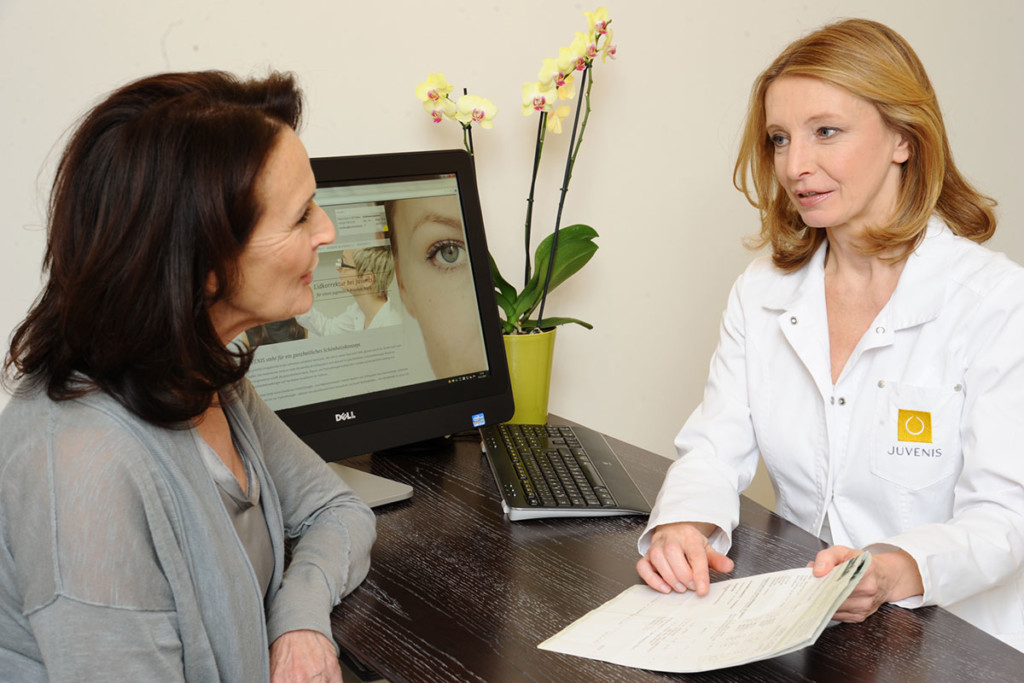 Behandlungsraum für Ernährungsberatung im JUVENIS Ärztezentrum 